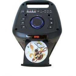 Enceinte bluetooth karaoké - INOVALLEY - MS06CD - 1000W - Bluetooth 5.0 - Lec...