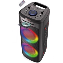 Enceinte bluetooth karaoké - INOVALLEY - MS06CD - 1000W - Bluetooth 5.0 - Lec...