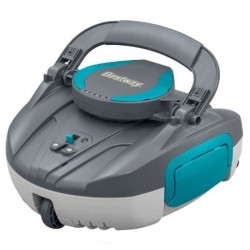 Robot aspirateur - Bestway - Cristal - Rechargeable et autonome - 10m²