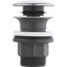 Bonde clic clac - GROHE - Diametre serrage vasque 63 mm - Matiere métal - Chr...