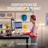 Clavier - Sans fil - Logitech - MX Mechanical Mini -AZERTY - Rétroéclairé - P...