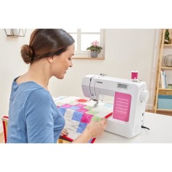 Machine a coudre électronique BROTHER CS120WTs - Ecran LCD - LED - Vitesse 75...