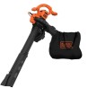 Aspirateur souffleur broyeur filaire BLACK+DECKER - BEBLV260-QS - 2600W - Sac...