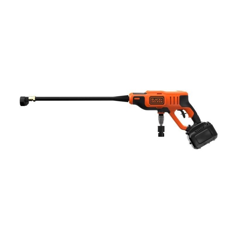 Nettoyeur haute pression sans fil + batterie 2Ah + chargeur - BLACK+DECKER - ...