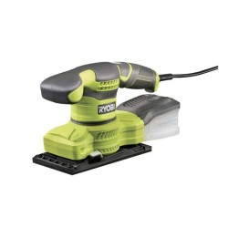 RYOBI - Ponceuse vibrante 1/3 de feuille 200 W - 12 000 osc/min - systeme d'a...