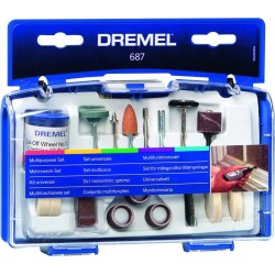 DREMEL Kit pour travaux généraux de 52 pieces 687