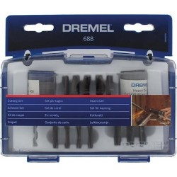 Coffret 69 accessoires DREMEL 688 - Assortiment de 68 disques a tronçonner da...