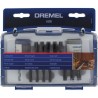 Coffret 69 accessoires DREMEL 688 - Assortiment de 68 disques a tronçonner da...