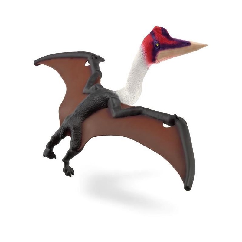 Quetzalcoatlus, figurine avec détails réalistes et ailes mobiles,