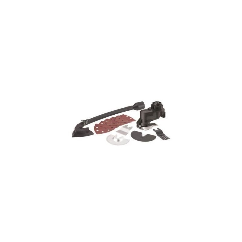 Tete d'outil oscillatoire Multievo BLACK+DECKER - MTOS4-XJ - avec 11 accessoires