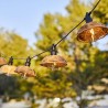 Guirlande lumineuse extérieur - LUMISKY - COTTAGE - 5.70 m - 10 globes transp...