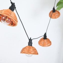 Guirlande lumineuse extérieur - LUMISKY - COTTAGE - 5.70 m - 10 globes transp...