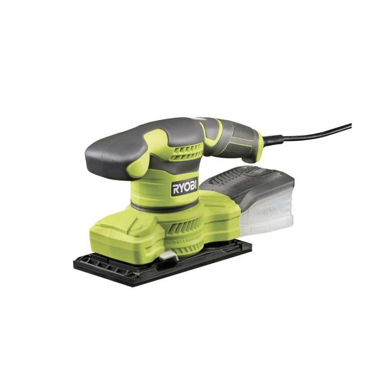 RYOBI - Ponceuse vibrante 1/3 de feuille 200 W - 12 000 osc/min - systeme d'a...