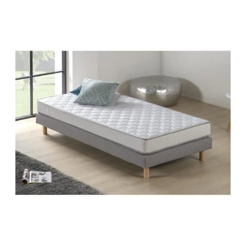 Matelas 70x140 cm HAHTUVA - Mousse - Ferme - 14 cm - 5 zones - DEKO DREAM