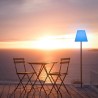 Lampadaire sans fil - LUMISKY - STANDY - H150 cm - Pied metal - LED multicolo...