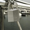 Cadenas en laiton nickelé 40mm - MASTER LOCK - Anse hexagonale - Haute sécuri...