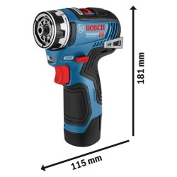Perceuse-visseuse BOSCH PROFESSIONAL Flexiclick 12V 35 Nm sans batterie ni ch...