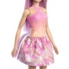 Barbie-Poupées Licorne avec cheveux fantaisie et tenues effet dégradé