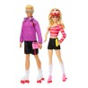 Barbie-Fashionistas-Coffret poupées et accessoires patins à roulettes