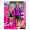 Barbie-Fashionistas-Coffret poupées et accessoires patins à roulettes