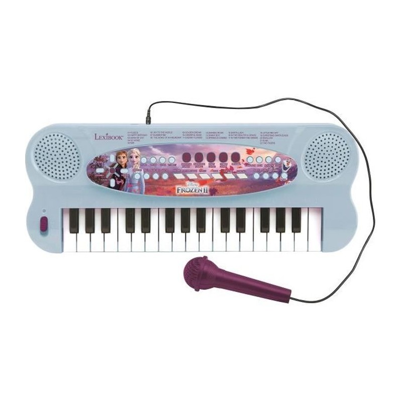 LA REINE DES NEIGES - Clavier Électronique Musical avec Micro (32 touches) - ...