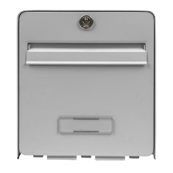 BURG WACHTER Boîte aux lettres Favor en acier galvanisé - 1 porte - Gris