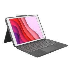 Etui clavier - Logitech - Combo Touch - AZERTY - Pour iPad 9eme génération, 8...