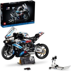 LEGO Technic 42130 BMW M 1000 RR, Construction Moto BMW, Maquette Moto GP, Éc...
