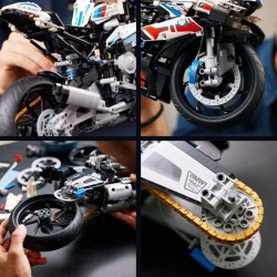 LEGO Technic 42130 BMW M 1000 RR, Construction Moto BMW, Maquette Moto GP, Éc...