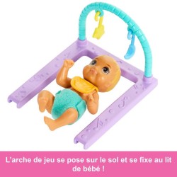 Barbie-La Chambre des Jumeaux-Coffret Skipper, bébés et accessoires