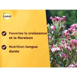 SOLABIOL Engrais lauriers & bougainvilliers - 1,5kg - Jusqu'a 30 pieds - Favo...