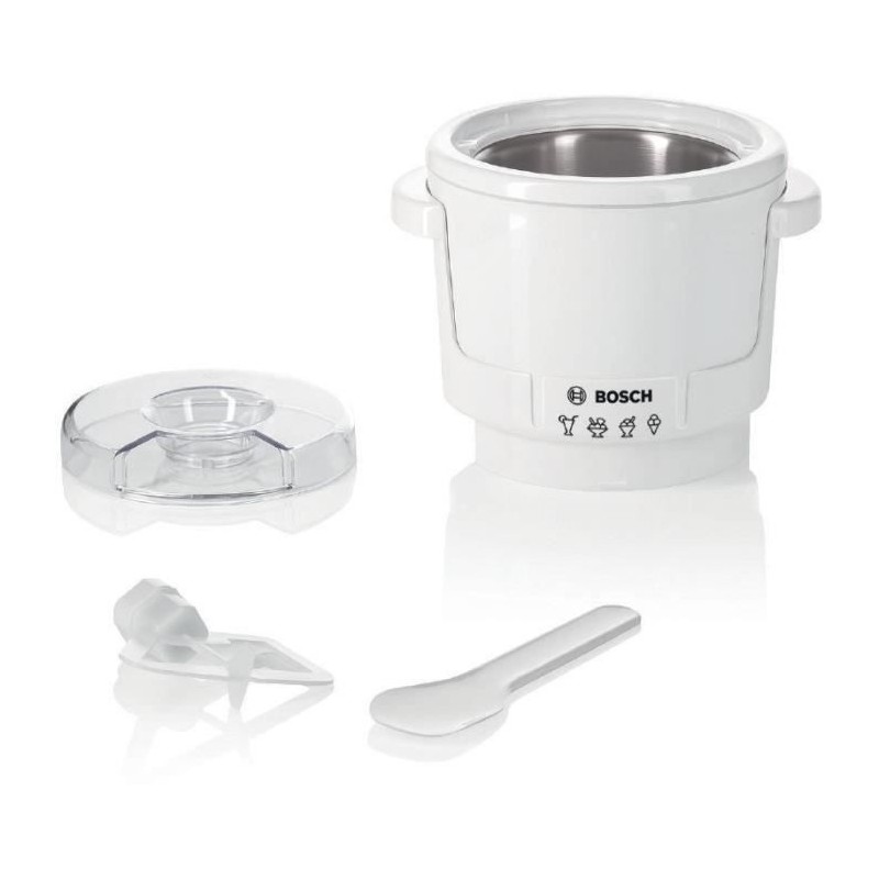 Accessoire sorbetiere - BOSCH - MUZ5EB2 - Réfrigérant double paroi - 550 g de...