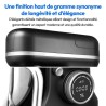Robot de cuisine 3-en-1- MEDION - MD18430 - 1200 W - 5 L - 8 vitesses - Fonct...