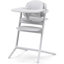 CYBEX - Chaise haute évolutive - Pack 3 en 1 -  LEMO 2 - Blanc - Réglable en ...