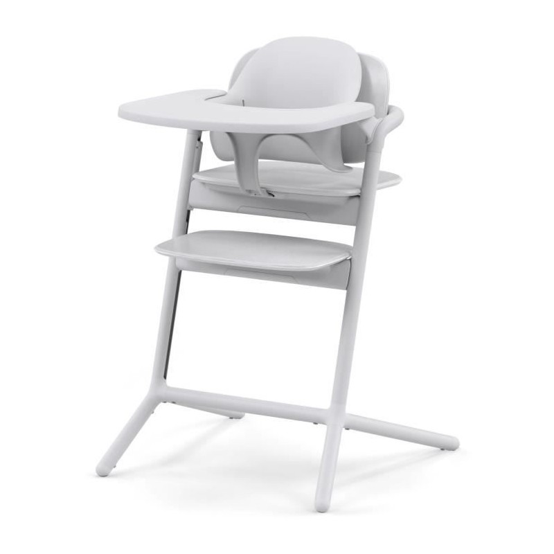 CYBEX - Chaise haute évolutive - Pack 3 en 1 -  LEMO 2 - Blanc - Réglable en ...