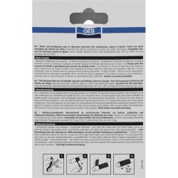 Ruban multi-fonctions - GEB - Anti-fuites auto amalgamant - 3 m x 25 mm