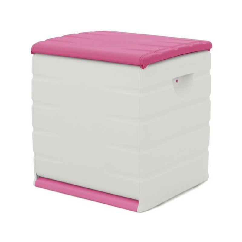 PLASTIKEN Coffre de rangement Space Saver avec roulettes et cadenas - Contena...