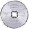 Lame de scie circulaire Pro - METABO - Multi Cut" HW/CT 254x30,80FZ/TZ 5°
