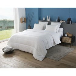 Couette Tempérée 350gr/m² - DODO - BELLE NUIT - 240 x 260 cm - Blanc