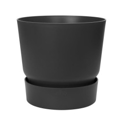 ELHO Pot de fleurs rond Greenville 25 - Extérieur - Ø 24,48 x H 23,31 cm - Vi...