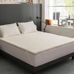 Surmatelas DODO Le Végétal - Déhoussable - 140 x 190 cm