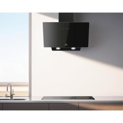 Hotte décorative inclinée - CONTINENTAL EDISON - CEHDI60B - A +++ - L60 cm - ...