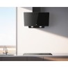 Hotte décorative inclinée - CONTINENTAL EDISON - CEHDI60B - A +++ - L60 cm - ...