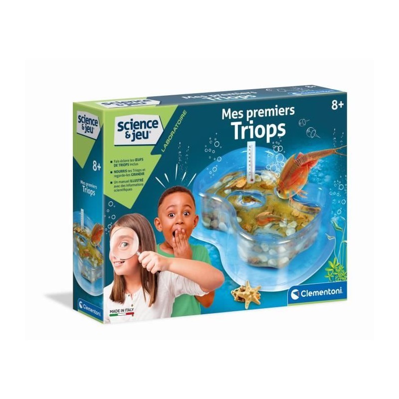 Mes premiers triops - Clementoni - Science & Jeu - Jeux Scientifiques