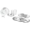 Accessoires pour kitchen machine BOSCH MUM5 - Lot VeggieLove: 1 acc. Râpeur/é...