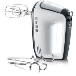 Batteur électrique SEVERIN HM3830 - 5 vitesses + fonction turbo, 1 600 tours/...