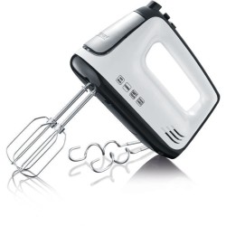 Batteur électrique SEVERIN HM3830 - 5 vitesses + fonction turbo, 1 600 tours/...