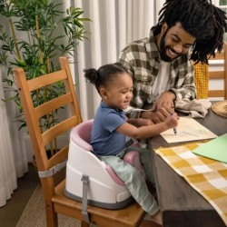 INGENUITY Réhausseur de chaise bébé enfant de 6 mois a 3 ans, Base 2 en 1 Piv...