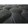 Couette Chaude Bicolore - ABEIL - 240 x 260 cm - Blanc & Gris