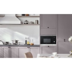 Micro ondes encastrable - CONTINENTAL EDISON - CEMO25GINE - Noir Inox L59,5 x...